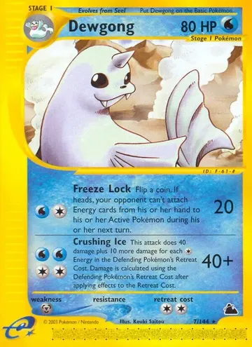 Dewgong 7 $46.66
