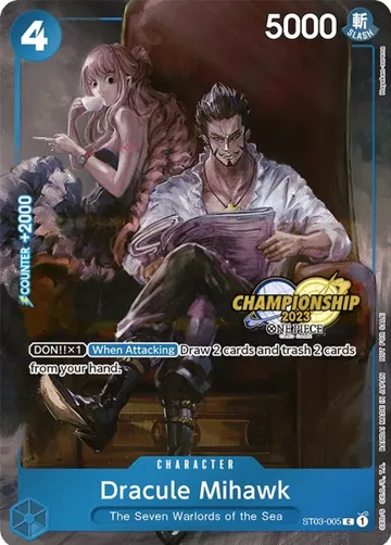 Dracule Mihawk ST03-005 · Championship $84.21