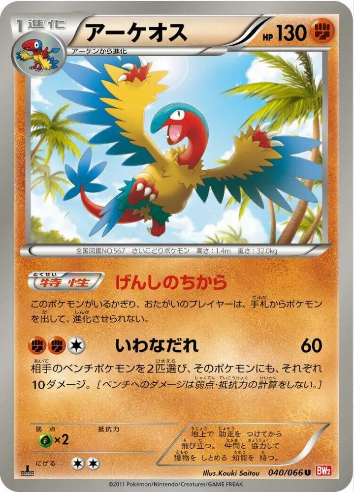 Front of Archeops 40, レッドコレクション Japanese