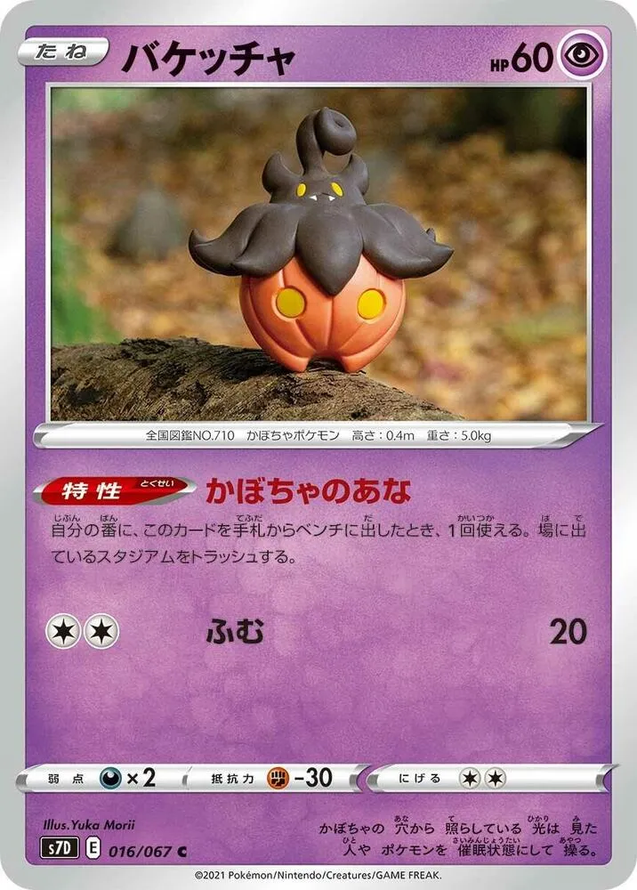Front of Pumpkaboo 16, 摩天パーフェクト Japanese