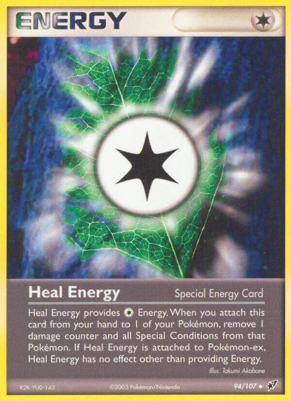 EX Deoxys 영어판 Heal Energy 94 카드 앞면
