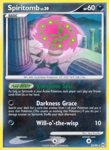 Spiritomb 32 $6.67