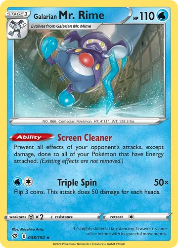 Galarian Mr. Rime 38 $0.34