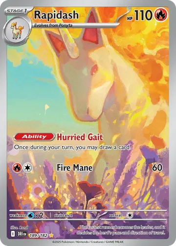 Rapidash 189 $7.07