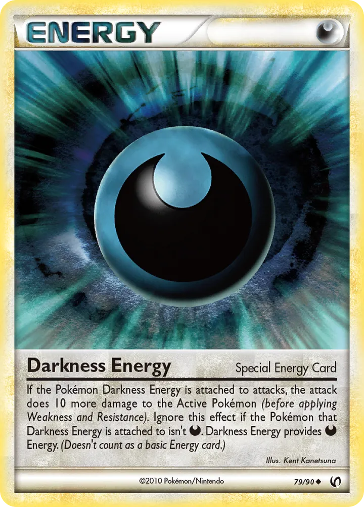 HS—Undaunted 영어판 Darkness Energy 79 카드 앞면