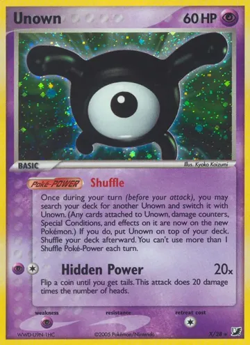 Unown X $56.12