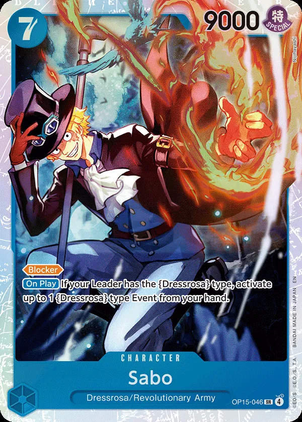 Adventure on Kami's Island 英語版 Sabo OP15-046 カード表面