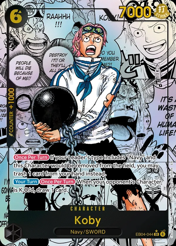 Egghead Crisis 영어판 Koby EB04-044 · 패럴렐 2 카드 앞면