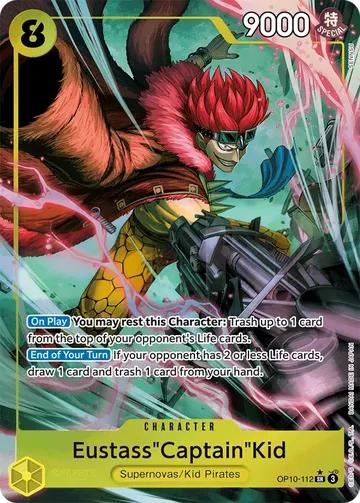 Eustass"Captain"Kid OP10-112 · Parallel $7.63