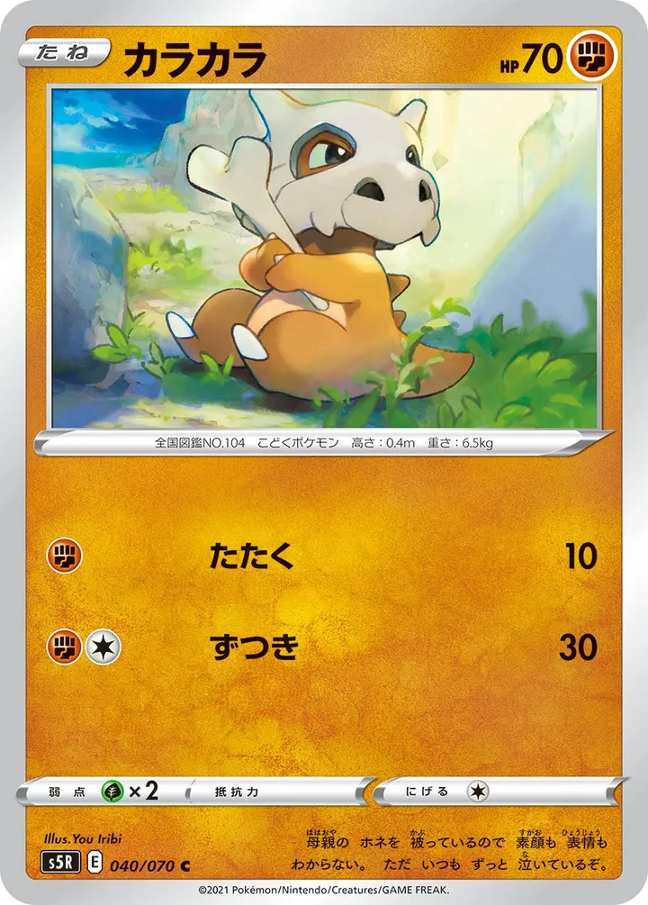 Front of Cubone 40, 連撃マスター Japanese