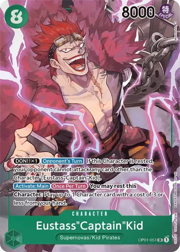 Eustass"Captain"Kid OP01-051 · Parallel $15.04
