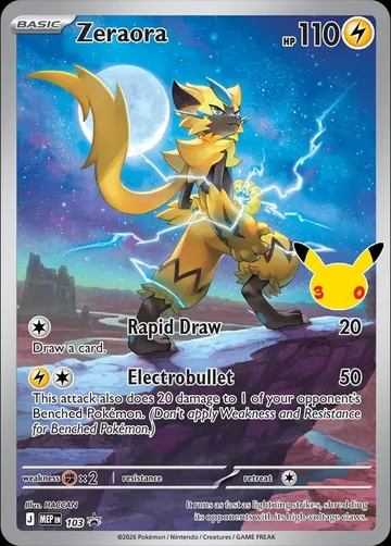 Zeraora 103 $44.00