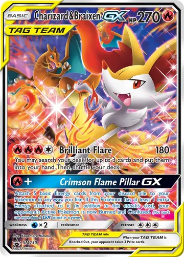 Charizard & Braixen GX SM230 ₩137,157