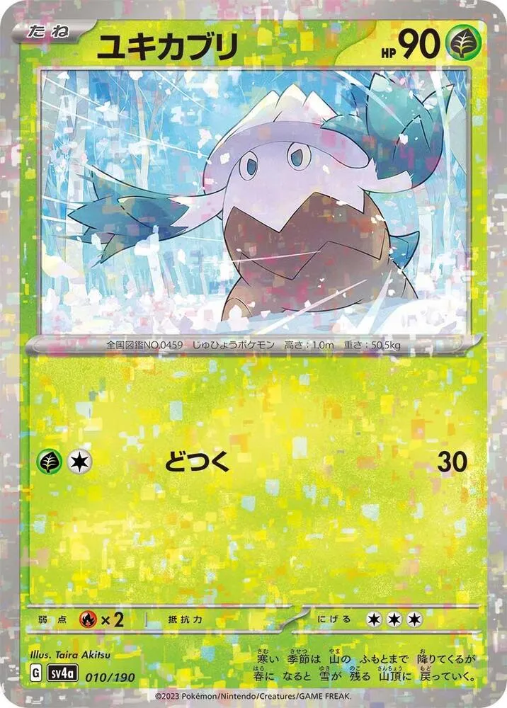 Front of Snover - 010/190 10 · Mirror, シャイニートレジャーex Japanese