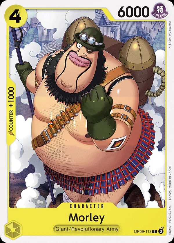 Emperors in the New World 英語版 Morley OP09-113 カード表面