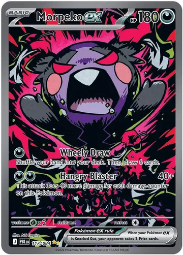 Morpeko ex 117 $58.38