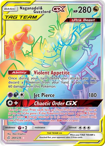 Naganadel & Guzzlord-GX 260 $36.44
