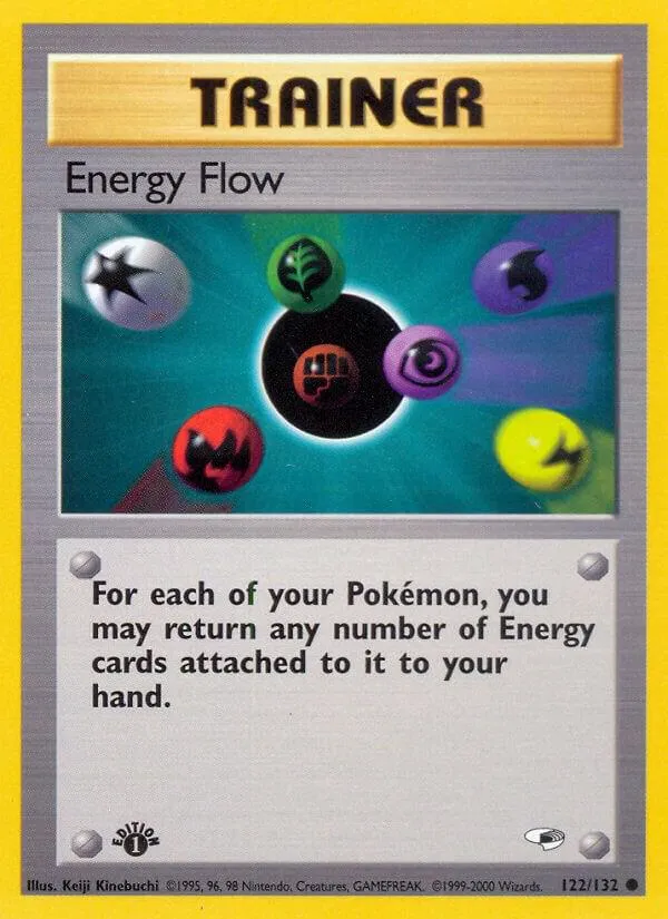 Gym Heroes 英語版 Energy Flow 122 カード表面