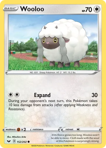 Wooloo 152 $0.22