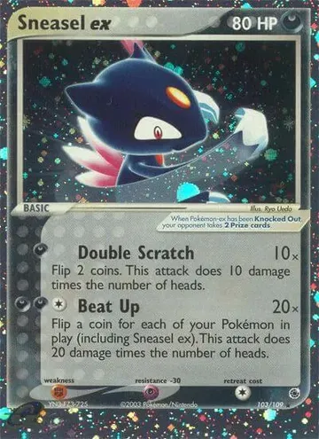 Sneasel ex 103 $96.79