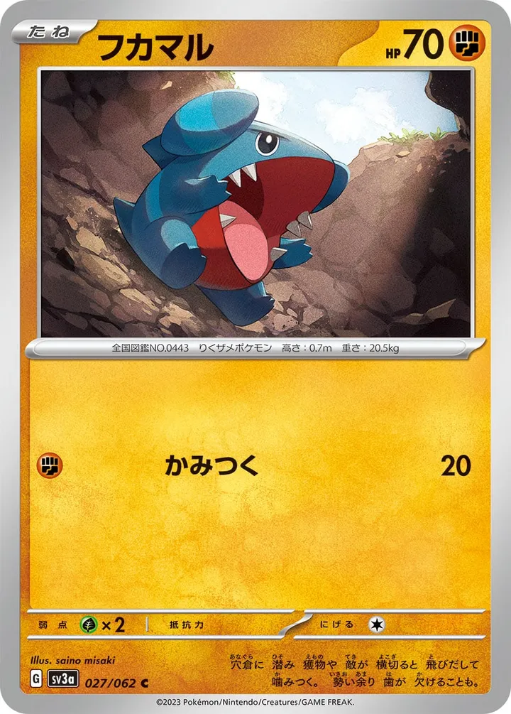 Front of Gible 27, レイジングサーフ Japanese