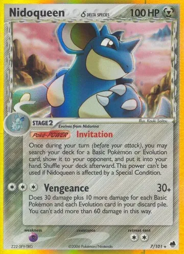 Nidoqueen δ 7 $33.83