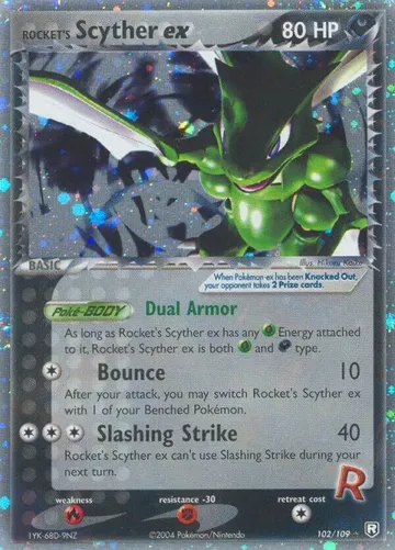 Rocket's Scyther ex 102 ₩469,165