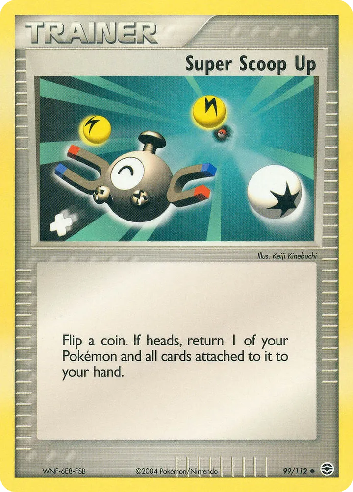 EX FireRed & LeafGreen 영어판 Super Scoop Up 99 카드 앞면