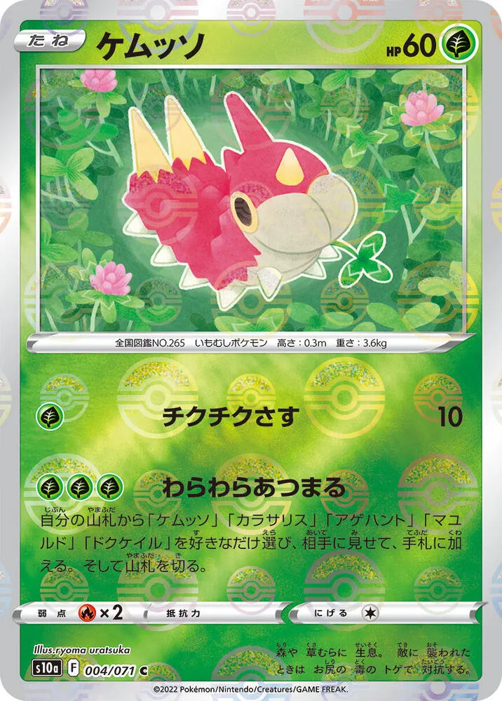 Front of Wurmple 4 · Mirror, ダークファンタズマ Japanese
