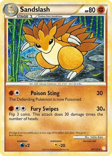 Sandslash 29 $3.02
