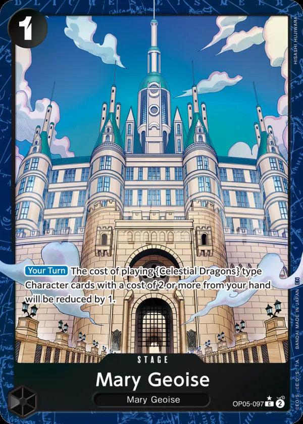 Awakening of the New Era 英語版 Mary Geoise OP05-097 · パラレル 2 カード表面