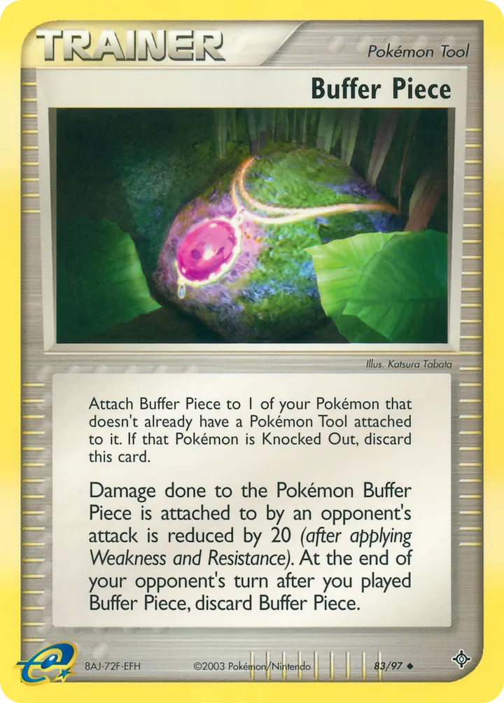 Front of Buffer Piece 83, EX Dragon English