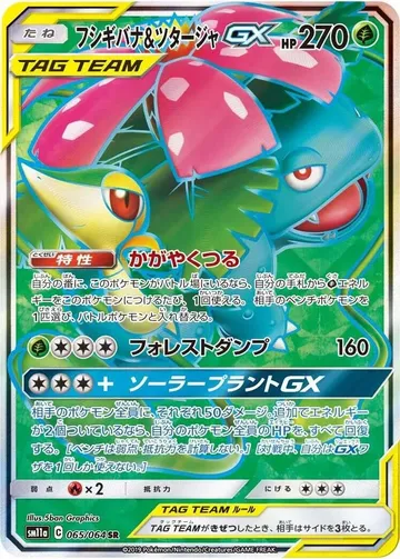 Venusaur & Snivy GX 65 $27.34