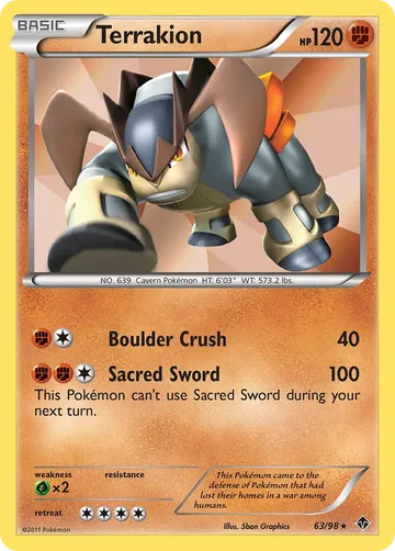 Terrakion 63 $1.86