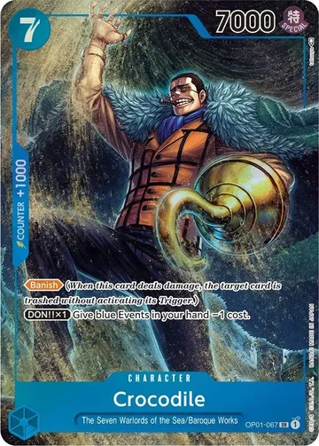 Crocodile OP01-067 · Parallel $9.20
