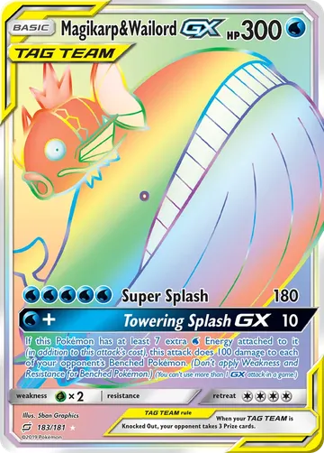 Magikarp & Wailord-GX 183 ₩196,030