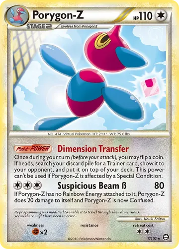 Porygon-Z 7 $10.22
