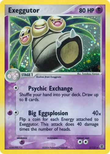 Exeggutor 5 $29.27