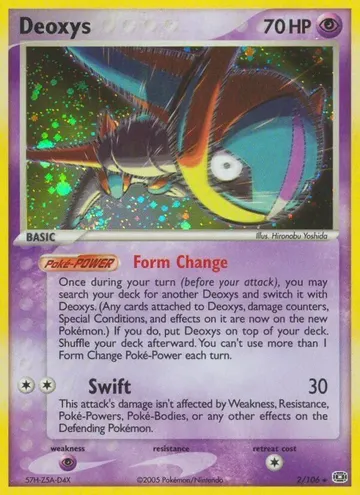 Deoxys 2 $140.00