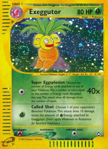 Exeggutor H10 $146.89