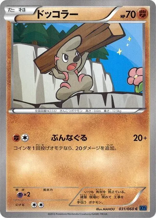 Front of Timburr 31, コレクションX Japanese