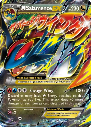 M Salamence ex XY171 ₩108,069