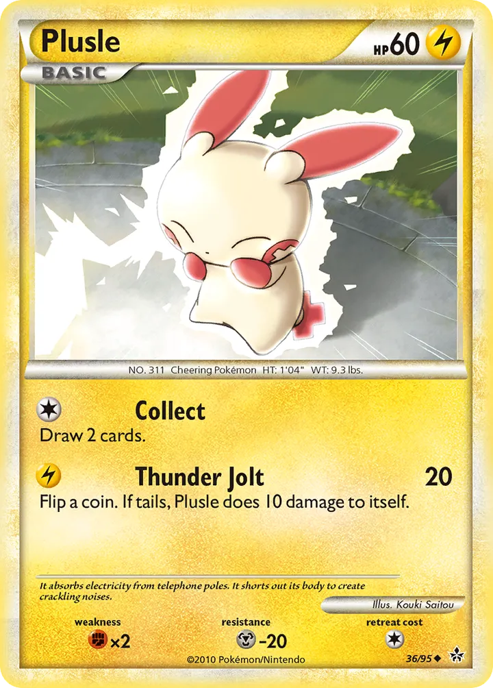 Front of Plusle 36, HS—Unleashed English