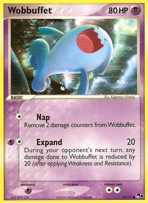 POP Series 4 英語版 Wobbuffet 16 カード表面