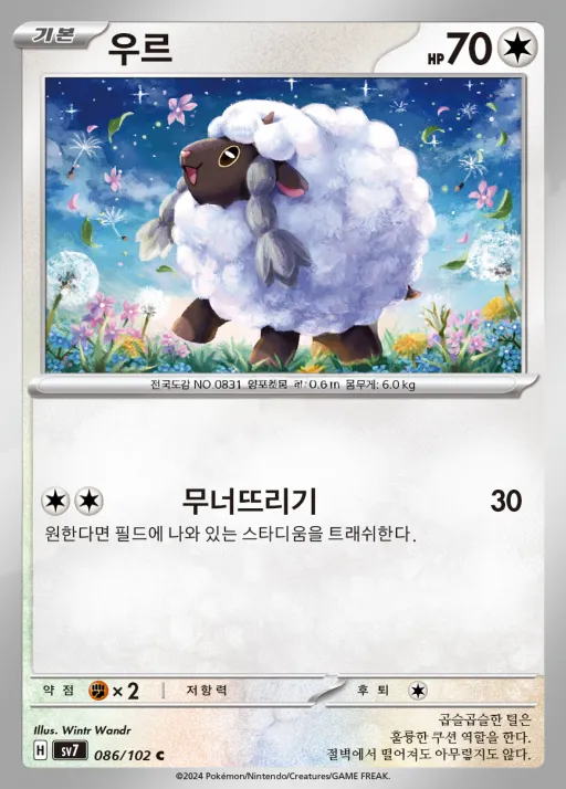 Front of 우르 86, 스텔라미라클 Korean
