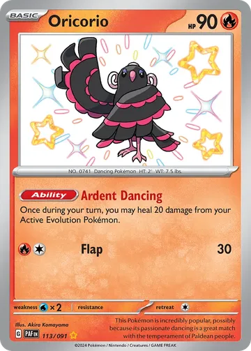 Oricorio 113 ₩3,405