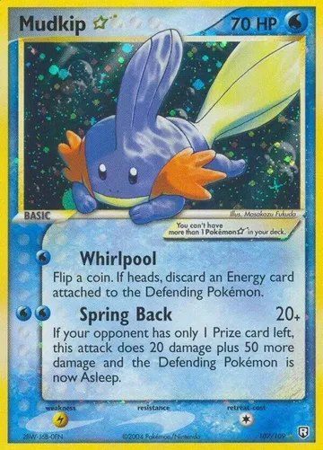 Mudkip ★ 107 $2,500.00