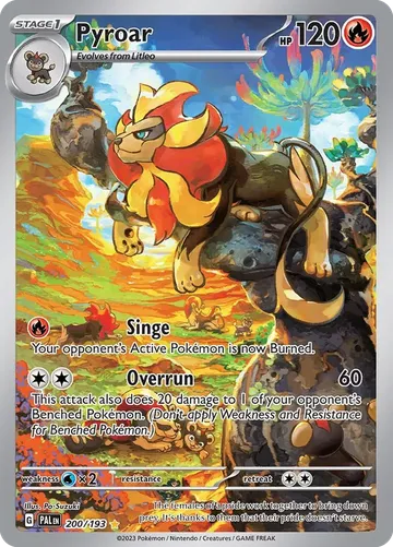 Pyroar 200 $15.29