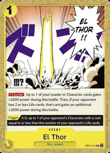 El Thor OP05-114 ₩147