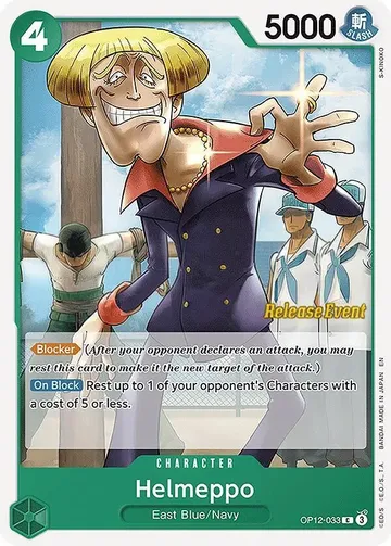 Helmeppo OP12-033 · Pre-Release $0.60